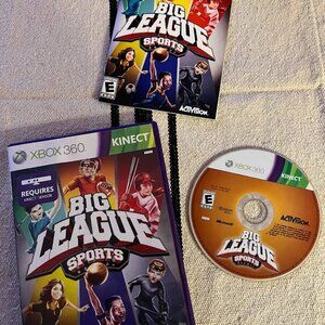 Big League Sports for Kinect Xbox 360 Pre Owned